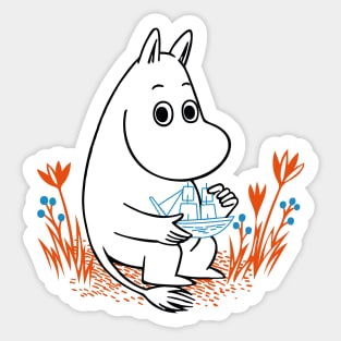 Moomintroll Sticker